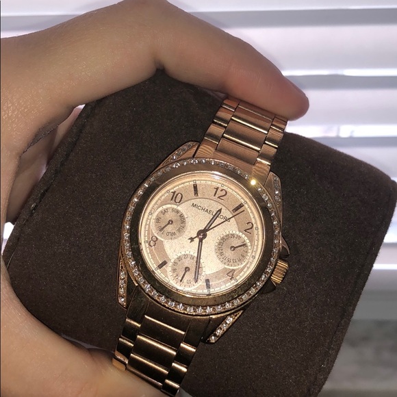 Michael Kors rose gold watch